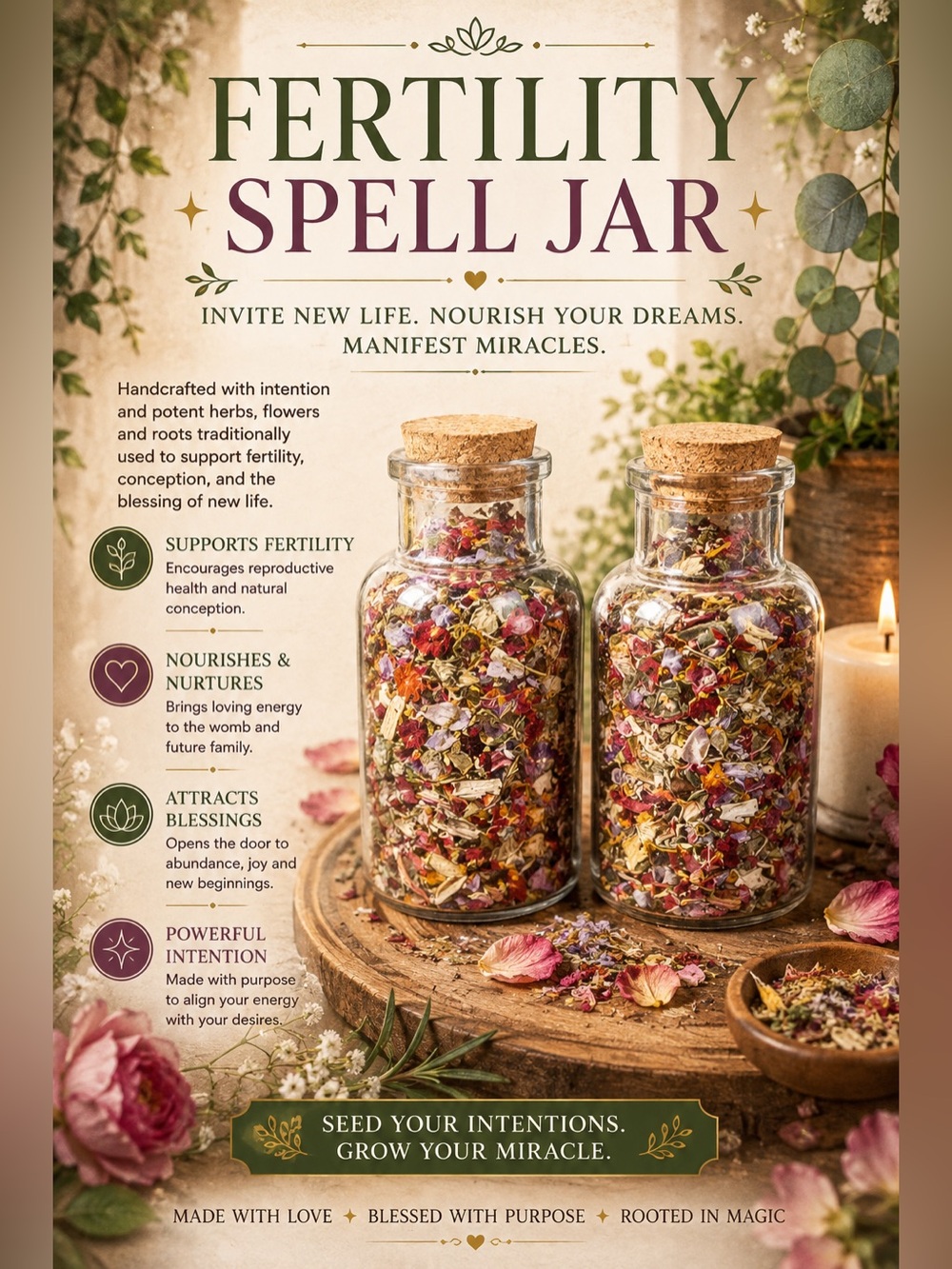 Fertility Spell Jar